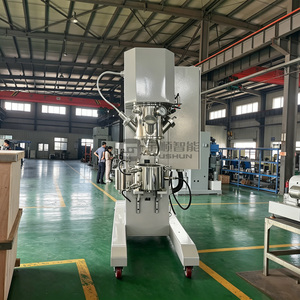 Mezclador Planetario Industrial al Vacío YuShun <span class=keywords><strong>de</strong></span> 2L, Doble Eje, Mezclador <span class=keywords><strong>de</strong></span> Alto Cizallamiento, Motor AC, Construcción <span class=keywords><strong>de</strong></span> Acero Inoxidable para Productos Químicos - Product Image 1