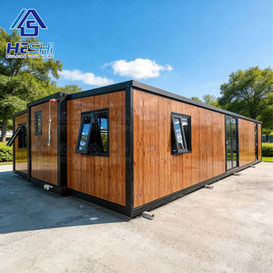 บ้านคอนเทนเนอร์สำเร็จรูปขนาด 40 ฟุต 20 ฟุต ขยายได้ พร้อมอยู่อาศัย 1 2 3 4 5 ห้องนอน บ้านเคลื่อนที่พับได้ บ้านพักสำหรับผู้สูงอายุ - Product Image 1