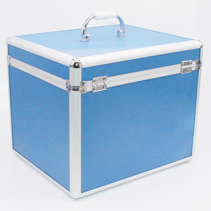 Estuche de transporte LP de gran oferta, cajas de vuelo de aluminio OEM personalizadas con <span class=keywords><strong>nuevo</strong></span> diseño para almacenamiento de discos - Product Image 3