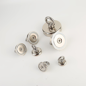 Imanes de Pesca Industriales de Alta Calidad, N35 Neodimio NFeB, Fuertes e Indeformables, en Forma de Olla/Taza, Recubiertos de Níquel, Magnetismo Axial - Product Image 4