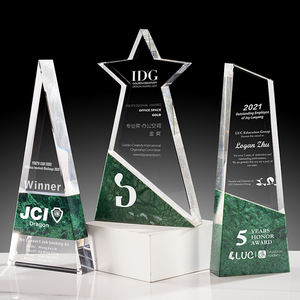 Trophée de la ligue personnalisé en cristal de marbre, vente en gros - Product Image 6