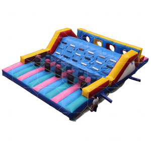 หลักสูตรอุปสรรคเป่าลม PVC พร้อมสไลเดอร์มังกรสไลด์ประสบการณ์บ้านเด้งที่สมบูรณ์แบบ - Product Image 1