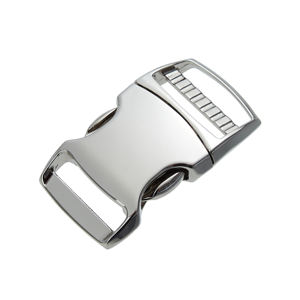 CLIPON AK501-100-NKL Boucle en métal, brevet US/UE, haute résistance, adapté aux produits d'extérieur, collier/laisse/harnais pour animaux de compagnie - Product Image 1