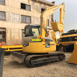 Excavatrice Komatsu PC78US d'occasion, 7 tonnes Komatsu PC78 PC56 PC55 Mini-excavatrice hydraulique à chenilles de haute qualité en stock - Product Image 6