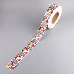 Woven Label Heat Transfer Fabric Label Iron On Clothing Tag for clothing textile products - Product Image 2