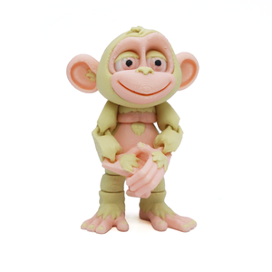 Figuras de Mono Impresas en 3D de la Marca Mandi, Multicolores, Modelo Creativo de Animal en Acción, Adornos, Regalos para Amantes de los Animales de 7 a 12 Meses - Product Image 3