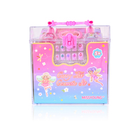 Boîte de maquillage pour enfants en plastique lavable personnalisable, jeu de salon de beauté, accessoires de maquillage pour fête de princesse, vente en gros, certifié CPSR