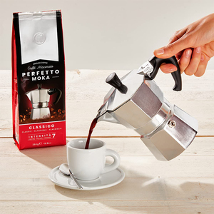 <span class=keywords><strong>Cafetera</strong></span> Moka Icónica LIHONG para Estufa, Olla <span class=keywords><strong>Italiana</strong></span> para Café Mocha, <span class=keywords><strong>Cafetera</strong></span> Moka Manual de Aluminio de 1-6 Tazas - Product Image 2