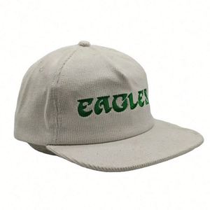 Low Profile 5 Panel Corduroy <b>Hat</b> Custom Embroidery logo Corduroy Snapback <b>Hats</b> - Product Image 1