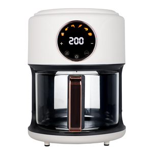 Automático 6L Preto Air Fryer Distribuidor Multifuncional Non-Stick 5 em 1 Forno De Vidro Non-stick Air Fryer - Product Image 1