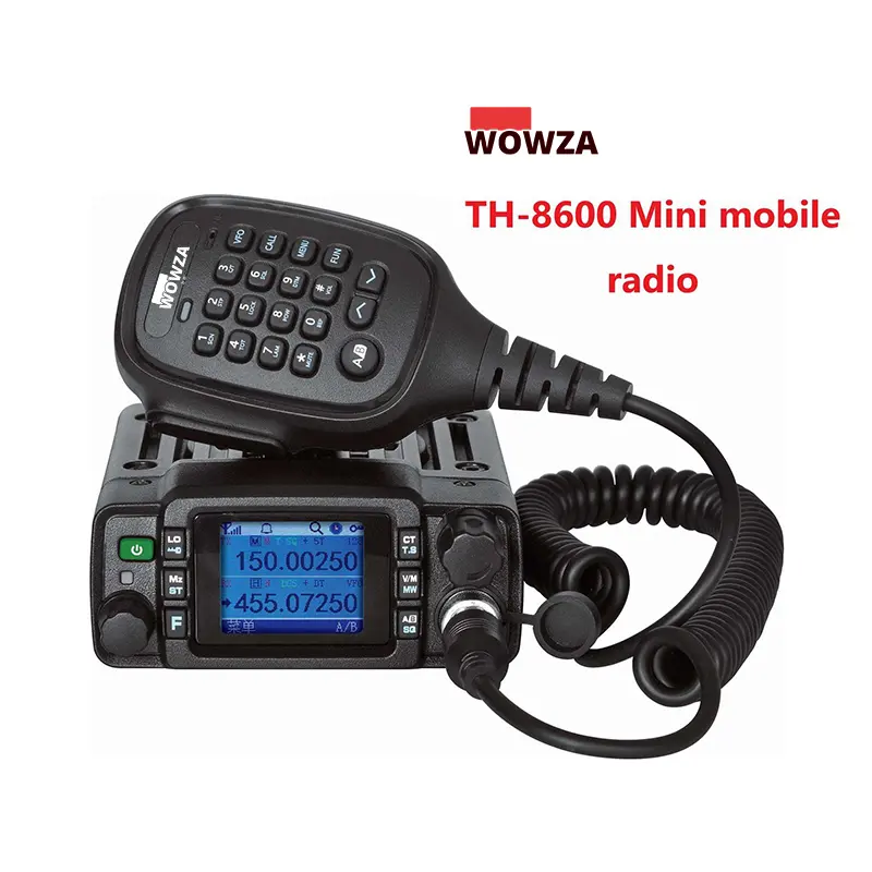Mini transceptor TYT 2. 2 25W potente radio móvil de doble banda mini radio para coche