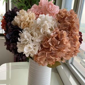 Usine de fleurs artificielles Meiyu Craft, fleurs d'hortensia artificielles de 30 cm à 100 cm, décoration intérieure, accessoires de mariage, fleurs artificielles - Product Image 1