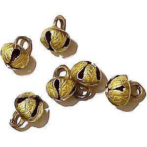 PARIJAT HANDICRAFTS Brass Jingle Bells Indian Sleigh Bells for Home Door Decor Christmas Crafts Chimes for Christmas Decorations - Product Image 1