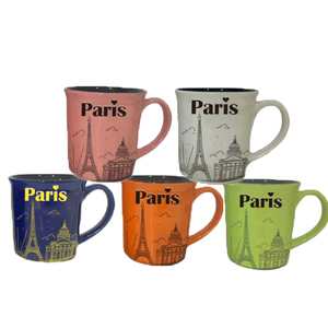 Tasse à café en céramique avec logo <span class=keywords><strong>personnalisé</strong></span> tasse souvenir France France <span class=keywords><strong>Paris</strong></span> - Product Image 1