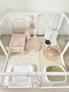 Recinto per Animali Domestici in Plastica Trasparente, Cabina Moderna Fai-da-Te, Regolabile, Facile da Pulire, Combinazione Flessibile, Spazi Multipli, Durevole per Interni - Product Image 6