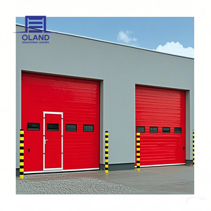<span class=keywords><strong>Porte</strong></span> <span class=keywords><strong>sectionnelle</strong></span> industrielle à levage automatique pour entrepôt avec options manuelles ou motorisées - Product Image 1