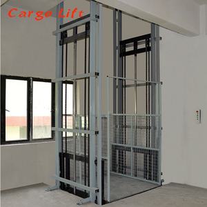 CE sertifikalı 1000kg 1500kg 2000kg 3000kg 5000kg elektrik özelleştirilebilir demiryolu duvara monte mal platformu asansör depo için - Product Image 6