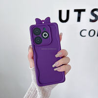 Coque de téléphone tendance à motif ondulé et nœud papillon, en silicone souple, pour Google Pixel 6PRO 7PRO 8PRO 9PRO 10PRO 8 8A