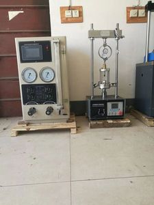 60KN 3 축선 기계 긴장 통제되는 토양 3 축 시험 기구 - Product Image 3