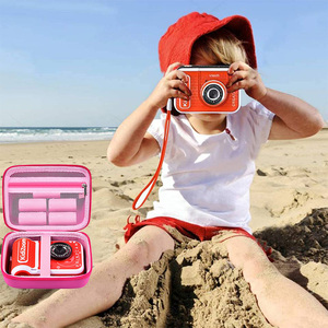 Funda de cámara EVA Compatible con <span class=keywords><strong>VTech</strong></span>/ KidiZoom, Impresión de rollos térmicos, papel de recarga, almacenamiento de viaje, solo bolsa - Product Image 6