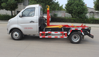 Camion à benne basculante Chang'an 2 tonnes 4x2 pour le ramassage et le compactage des déchets urbains en Afrique