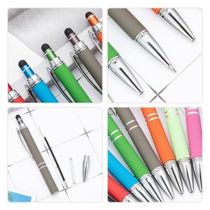 Stylo tactile multifonction élégant et promotionnel, 2 en 1, avec logo personnalisé, stylo à bille en métal - Product Image 2