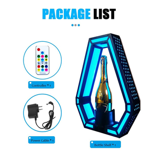 Venta de fábrica Acrílico Lujo LED Iluminación VIP Botella Glorifier Botella Presentador para Night Club - Product Image 3