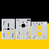 Plaques de montage sur colonne en acier inoxydable 2026 – Adaptateur de fixation polyvalent pour caméras PTZ montées sur panneau ou tuyau – Accessoires de surveillance CCTV