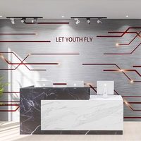 Wallpaper 3D Teknologi Industri Tahan Air Perekat Sendiri untuk Penggunaan Hiburan di KTV, Aula E-sports, Warnet, dan Kamar Hotel