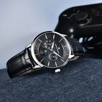 2025 Pagani Design PD-1795 40MM montre à Quartz pour hommes multifonctionnel haut marque 100M résistant à l'eau verre saphir phase de lune