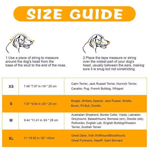 Máscaras de protección para perros para aventuras al aire libre para viajes de senderismo con arnés para prevenir lesiones faciales en mascotas - Product Image 6