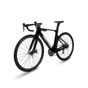 <span class=keywords><strong>Bicicleta</strong></span> de <span class=keywords><strong>Carretera</strong></span> R10pro de Fibra de <span class=keywords><strong>Carbono</strong></span>, 24 Velocidades, Ligera, Resistente al Viento, con Manubrio Integrado de Aluminio, Pedales Ordinarios y Frenos de Disco - Product Image 3