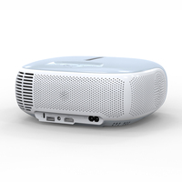 Projecteur Android 12.0 OS 1+16 Go, 300 lumens ANSI, dernier modèle, vidéo, éducation, hologramme, téléphone mobile