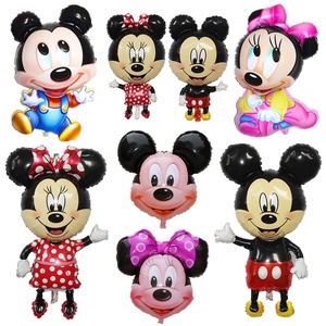 Amazon Vente Chaude Enfants Jouets De Personnage De Dessin Animé <span class=keywords><strong>Mickey</strong></span> Mouse Maison gonflable Feuille D'hélium Ballons - Product Image 6