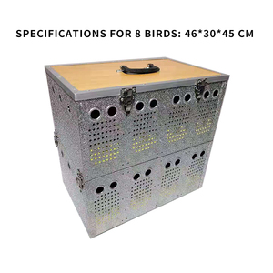 Jaula de Transporte Sostenible para Palomas de Competición, Caja de Transporte para Aves, Jaula de Cría de Palomas - Product Image 5