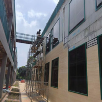 Revêtement mural léger en pierre flexible MCM imperméable pour les projets de construction d'hôtels et de bureaux