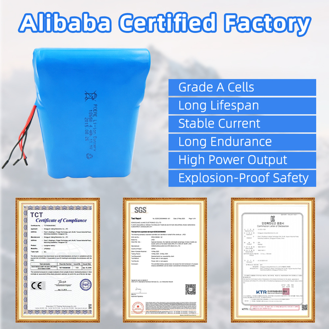 POEAE 3S2P 18650 11.1V 4.4Ah Rechargeable Cylindrical Lithium Ion Battery for Solar Storage for Storage Applications