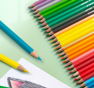 Juego de lápices solubles en agua ecológicos de 36 <span class=keywords><strong>colores</strong></span> M & G, lápices de dibujo de <span class=keywords><strong>colores</strong></span> de papel redondo para estudiantes, artistas para uso escolar - Product Image 4