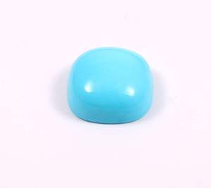 Turquesa Natural de Arizona Sleeping Beauty, Corte Cojín, Cabujón, Gema para Joyería, Piedra Suelta - Product Image 2