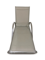 Chaise longue à cadre en aluminium de haute qualité pour piscine extérieure, jardin ou hôtel, chaise de concubine impériale pour bronzer