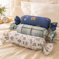 Oreiller en coton 100% de luxe, moelleux et confortable, pour enfants, avec motif de dessin animé, respirant et rebondissant