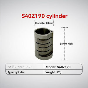 תעשייתי כיתה s40z190 פנאומטי חלקי מטחנת רוטור גליל קדמי & כיסוי אחורי מסבים הכרית - Product Image 3