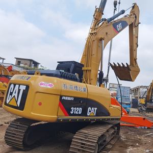 Multifuncional precio bajo 12 toneladas usado japonés Original CAT 312C 312D 312D2 312D2GC 312DL Excavadora hidráulica sobre orugas para la venta - Product Image 1