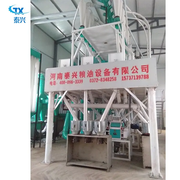 Máquina de molienda de harina de maíz, suministro comercial de China, Sudáfrica