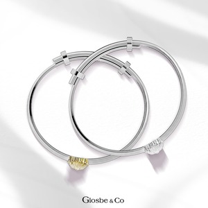 <b>Cute</b> Silver (Plated in Rose/Yellow/Platinum Gold) Pure Silver Children <b>Bracelets</b> - ''Giap Thin 2024'' BANGLES - Product Image 5