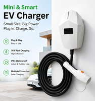 7kW/3.5kW 16A/32A Duvara Monte/Stand Tipi Ev Araç Şarj İstasyonu LMA220-07A