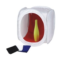 Produit en vente chaude, boîte à lumière portable, cube, photographie, bijoux, mini studio photo, kit de boîte à lumière, 80 cm