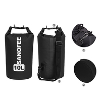 Sac à dos étanche en bâche PVC Ocean Pack 2L 3L 5L 10L 15L 20L 30L pour kayak, surf, plongée, rafting