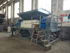 Afval Band Crusher Truck Band Shredder Machine Rubber Tyre Shredder Prijs