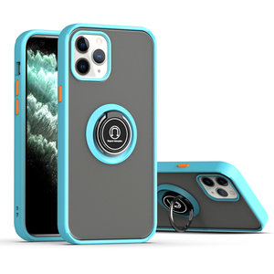 Android Couverture Arrière Mobile 360 Anneau Support Béquille Translucide Mat Étui Pour Téléphone Portable Pour <span class=keywords><strong>Samsung</strong></span> A12 A32 <span class=keywords><strong>A52</strong></span> A72 A02 A02S Coquille - Product Image 4